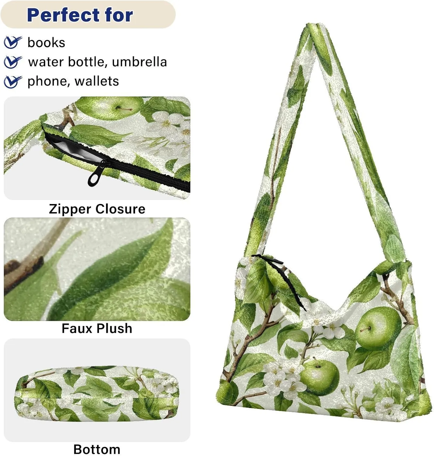 Solar System in Front of Planet Women's Shoulder Handbags, Womans Handbags, Autumn Handbags