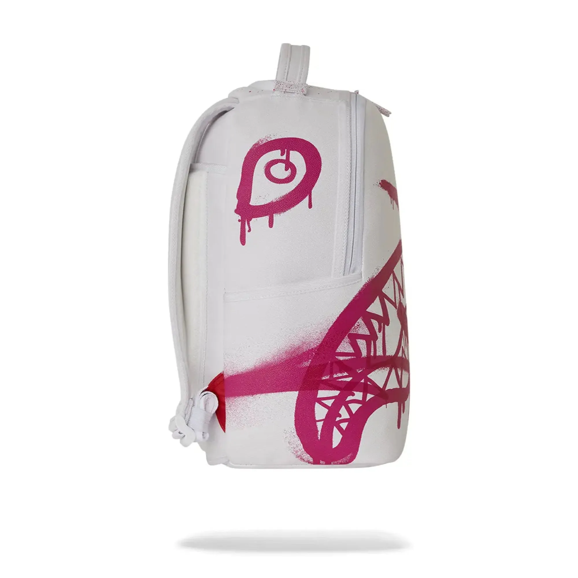 SprayGround Men Pink Vandal Backpack Spring 2025 (Pink White)