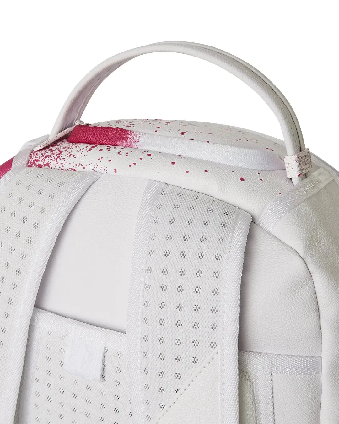 SprayGround Men Pink Vandal Backpack Spring 2025 (Pink White)
