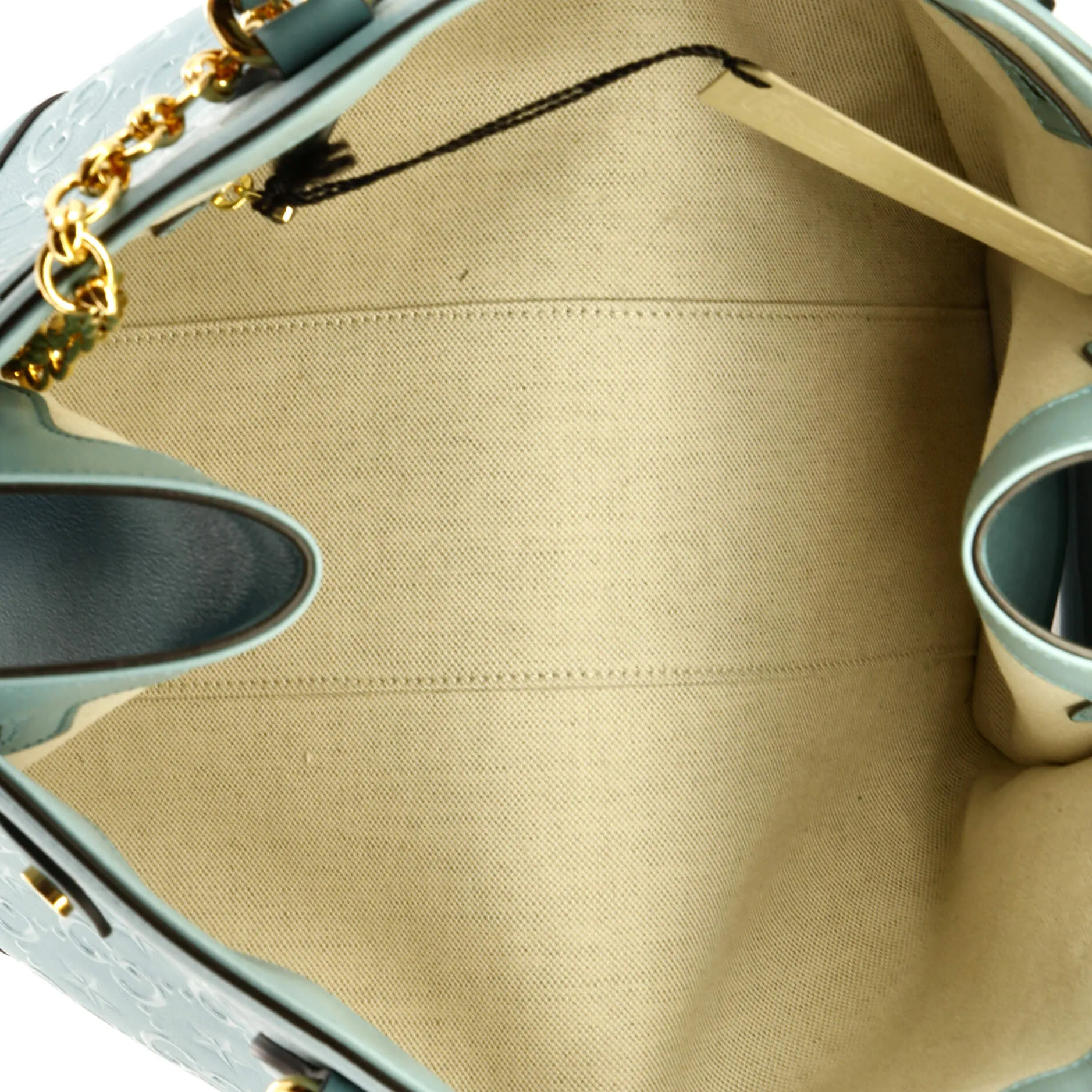 Star Tote GG Embossed Leather Medium