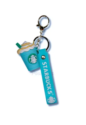 Starbucks Sky Blue Keychain