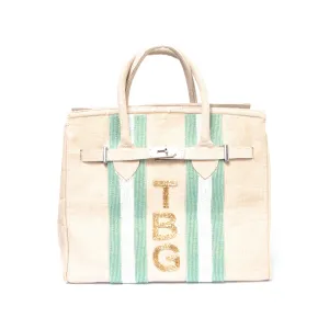 Stripes and Initials