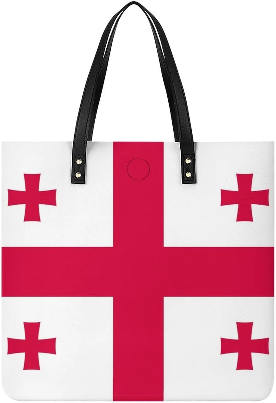 Stylish Hungary Flag Women's Tote Bag Spacious Leather Purse Ideal for Work and Leisure