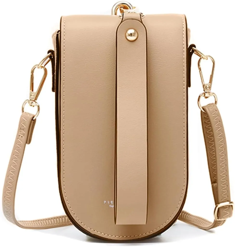 Sunwel Fashion Trendy Cell Phone Bag 5 Card Slots Mini Crossbody Bag Phone Purse Detachable Wristlet for Women Girls
