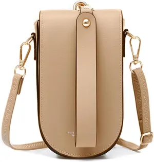 Sunwel Fashion Trendy Cell Phone Bag 5 Card Slots Mini Crossbody Bag Phone Purse Detachable Wristlet for Women Girls