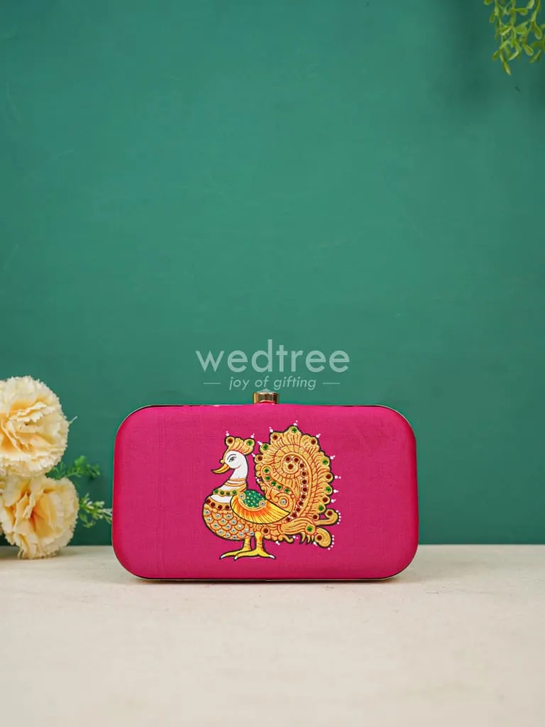 Tanjore Painted Sling Clutch - WL4246