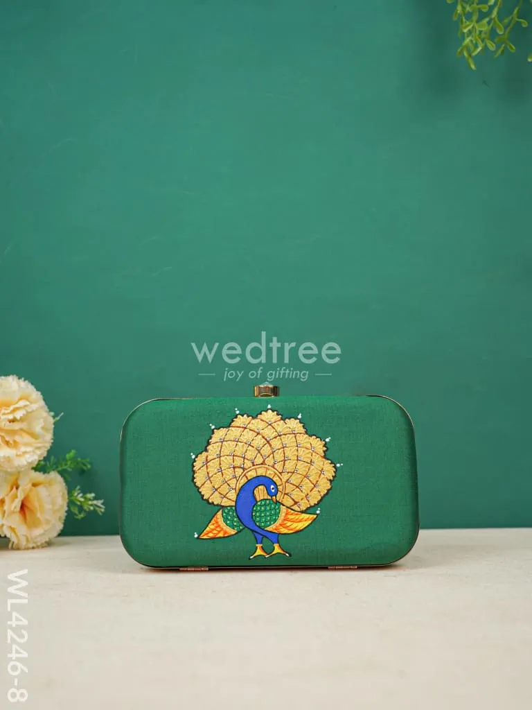 Tanjore Painted Sling Clutch - WL4246