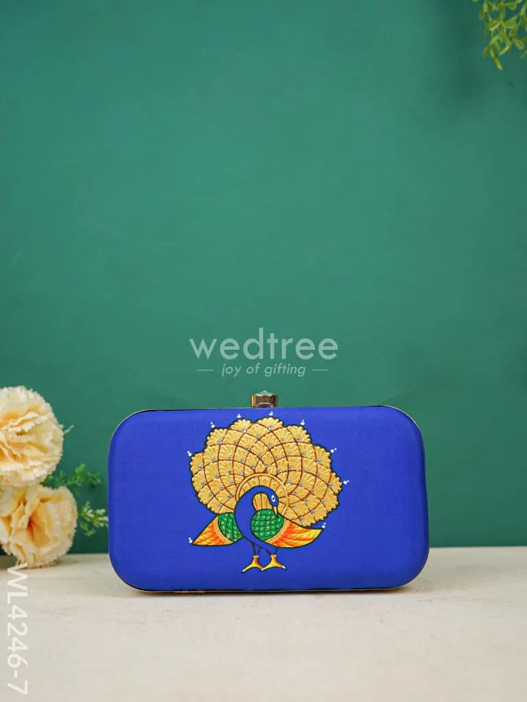 Tanjore Painted Sling Clutch - WL4246