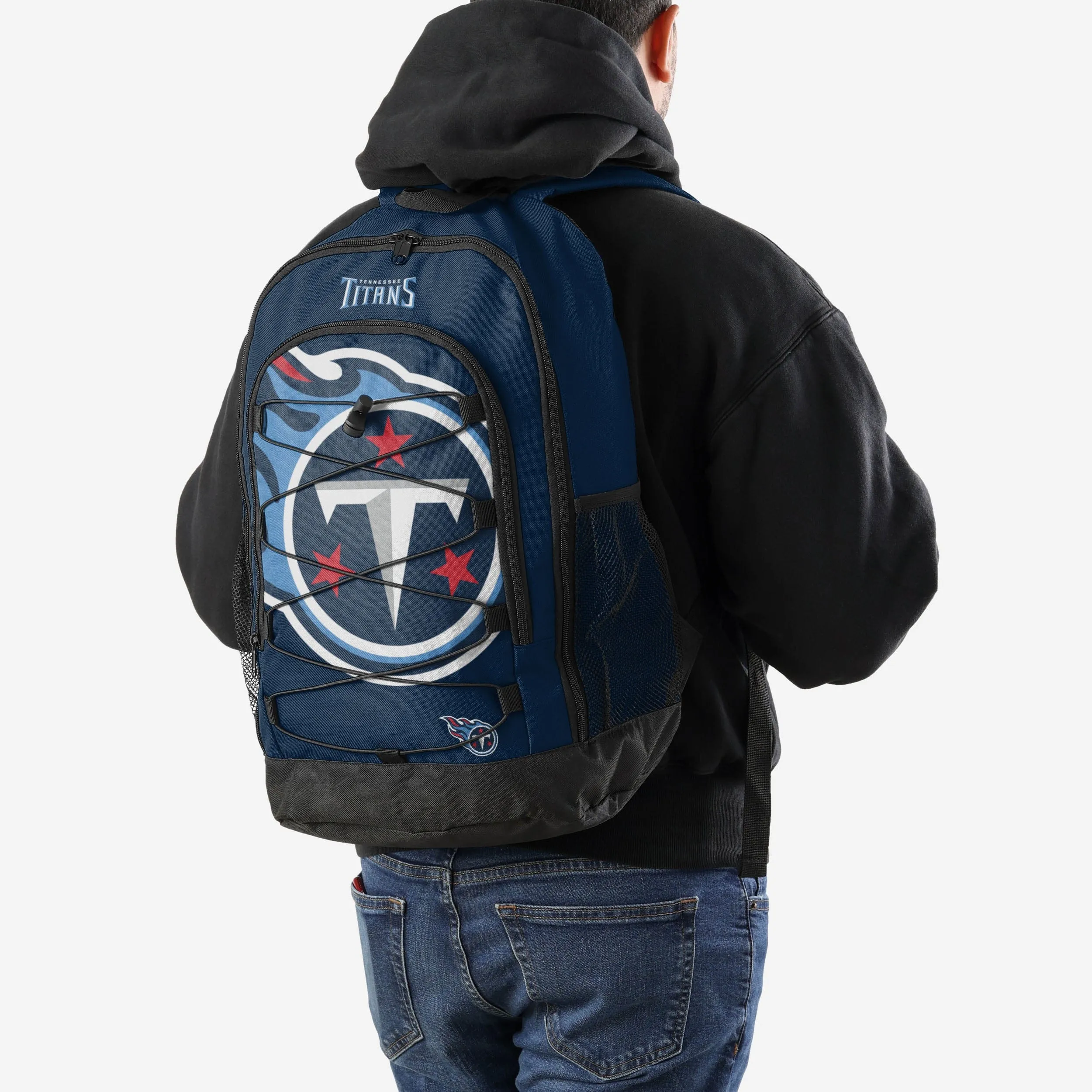 Tennessee Titans Big Logo Bungee Backpack
