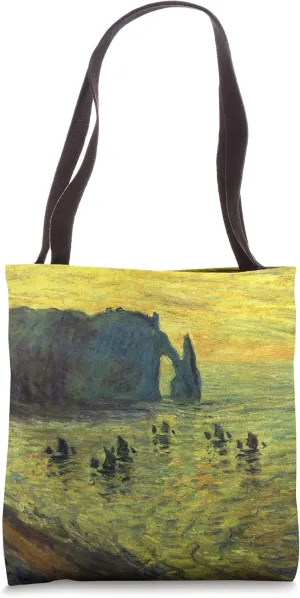 The Cliffs at Etretat Tote Bag