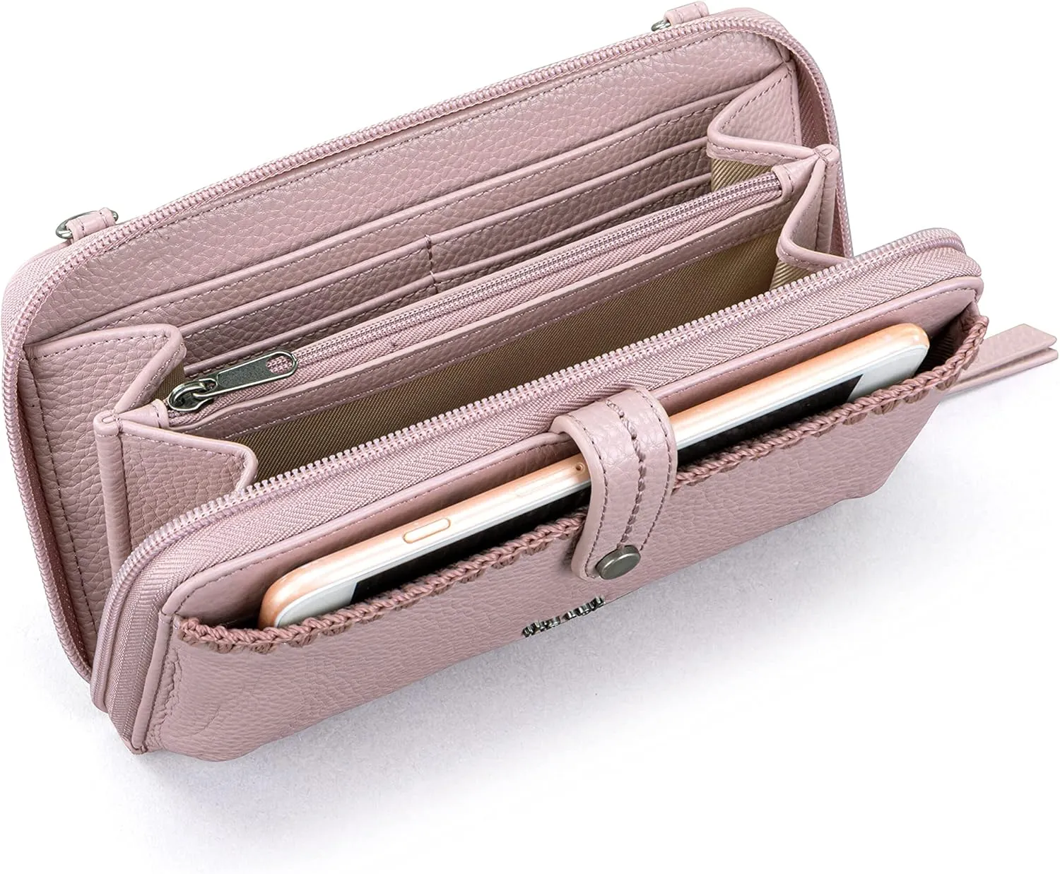 The Sak Iris Smartphone Crossbody Purse - Women's Cellphone Bag & Wallet For Everyday - Convertible Wristlet With Zipper