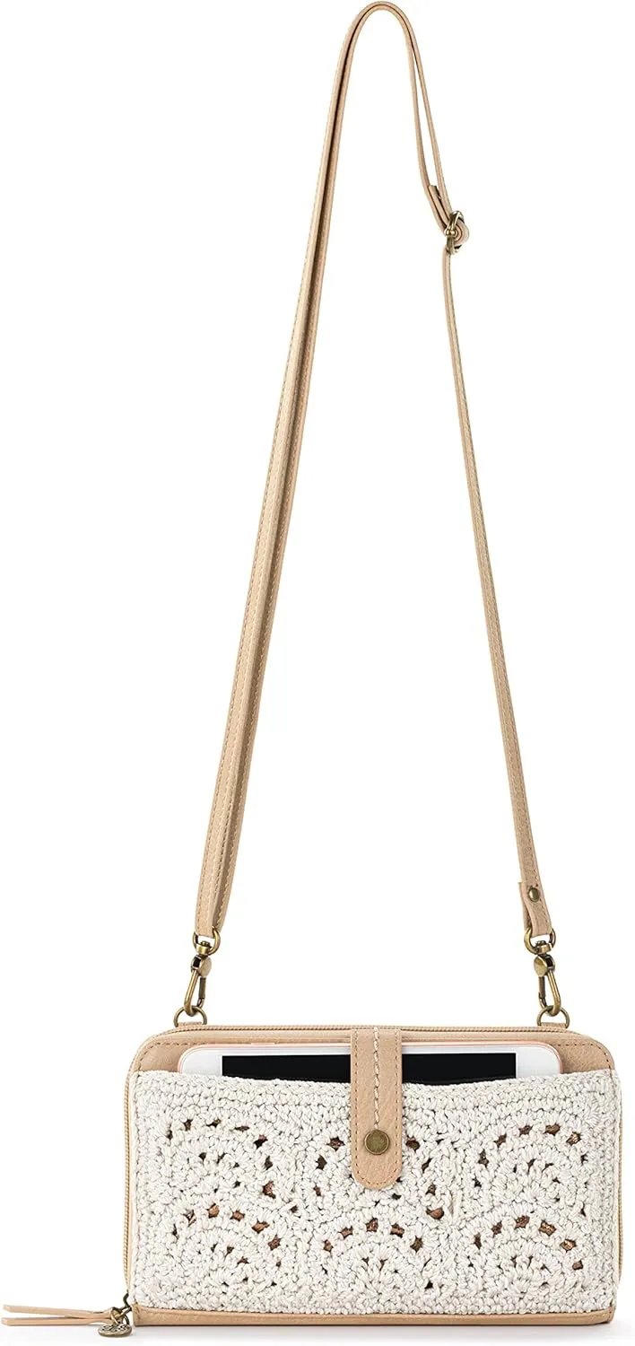 The Sak Iris Smartphone Crossbody Purse - Women's Cellphone Bag & Wallet For Everyday - Convertible Wristlet With Zipper