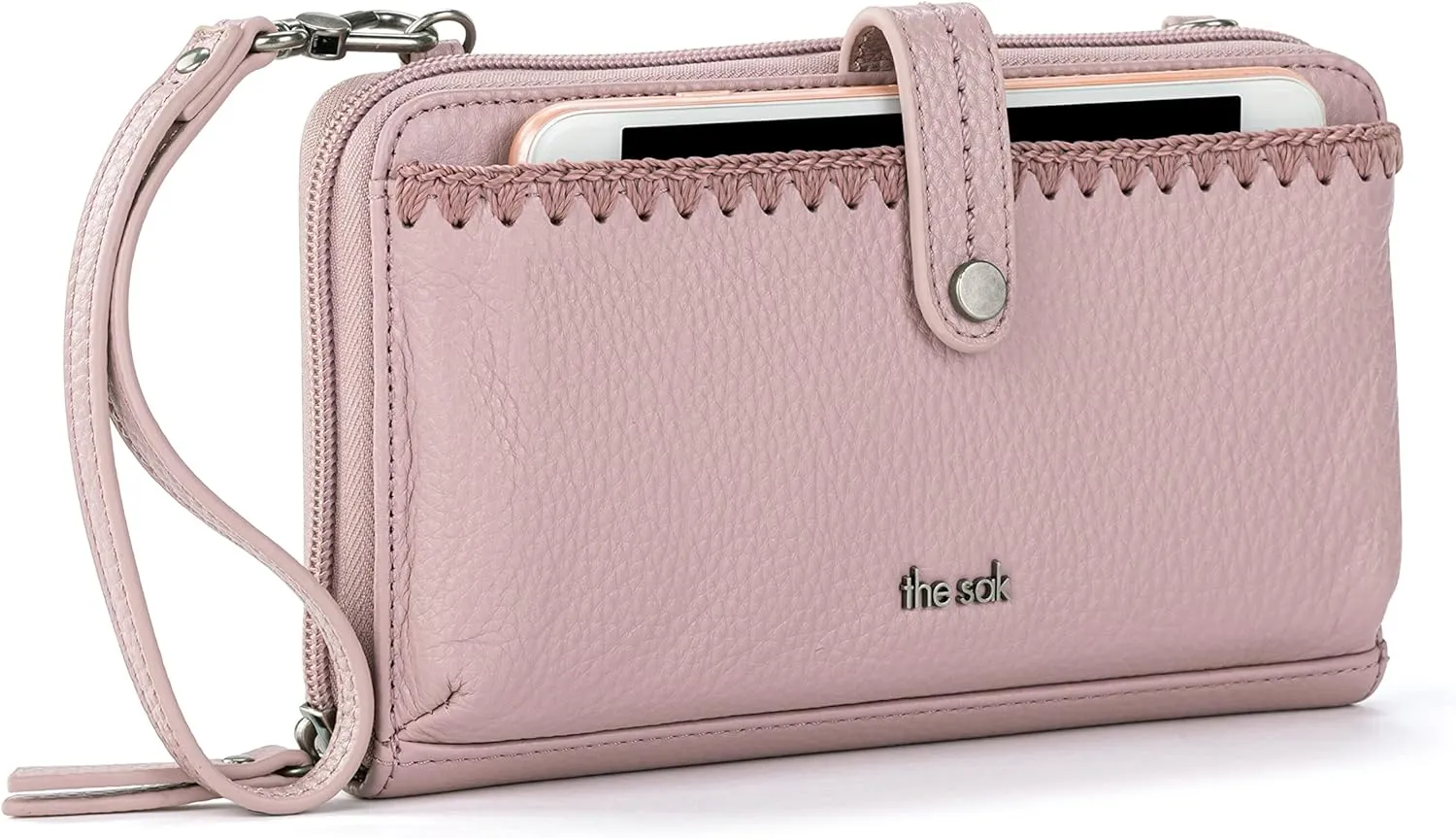 The Sak Iris Smartphone Crossbody Purse - Women's Cellphone Bag & Wallet For Everyday - Convertible Wristlet With Zipper