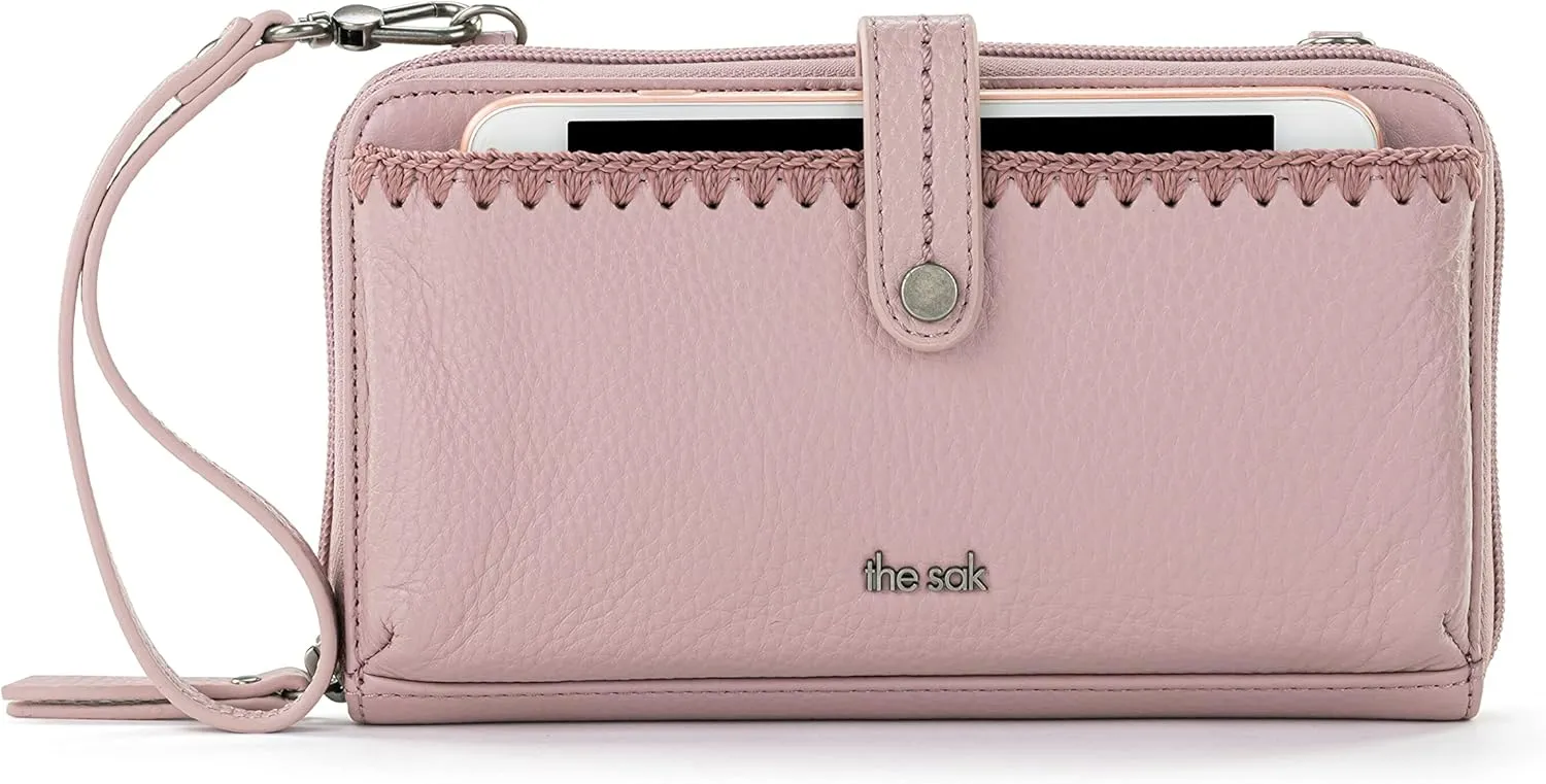 The Sak Iris Smartphone Crossbody Purse - Women's Cellphone Bag & Wallet For Everyday - Convertible Wristlet With Zipper