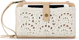 The Sak Iris Smartphone Crossbody Purse - Women's Cellphone Bag & Wallet For Everyday - Convertible Wristlet With Zipper