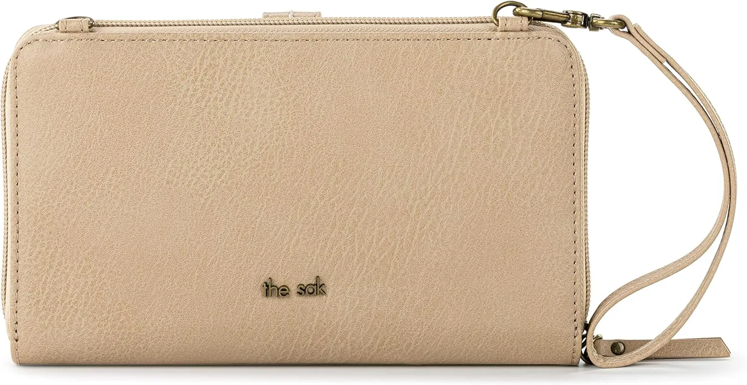 The Sak Iris Smartphone Crossbody Purse - Women's Cellphone Bag & Wallet For Everyday - Convertible Wristlet With Zipper