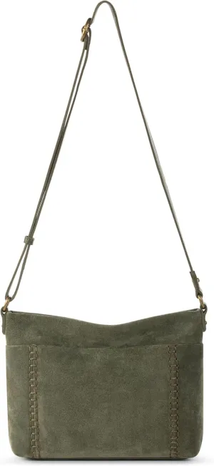 The Sak Melrose Crossbody Purse - Premium Leather Women's Handbag for Everyday & Travel - Cross Body Bag With Zipper Closure