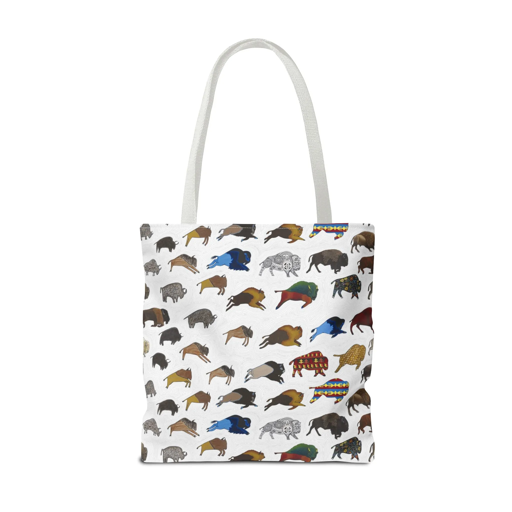 Tote Bag, Bison Transition, Buffalo, Native American