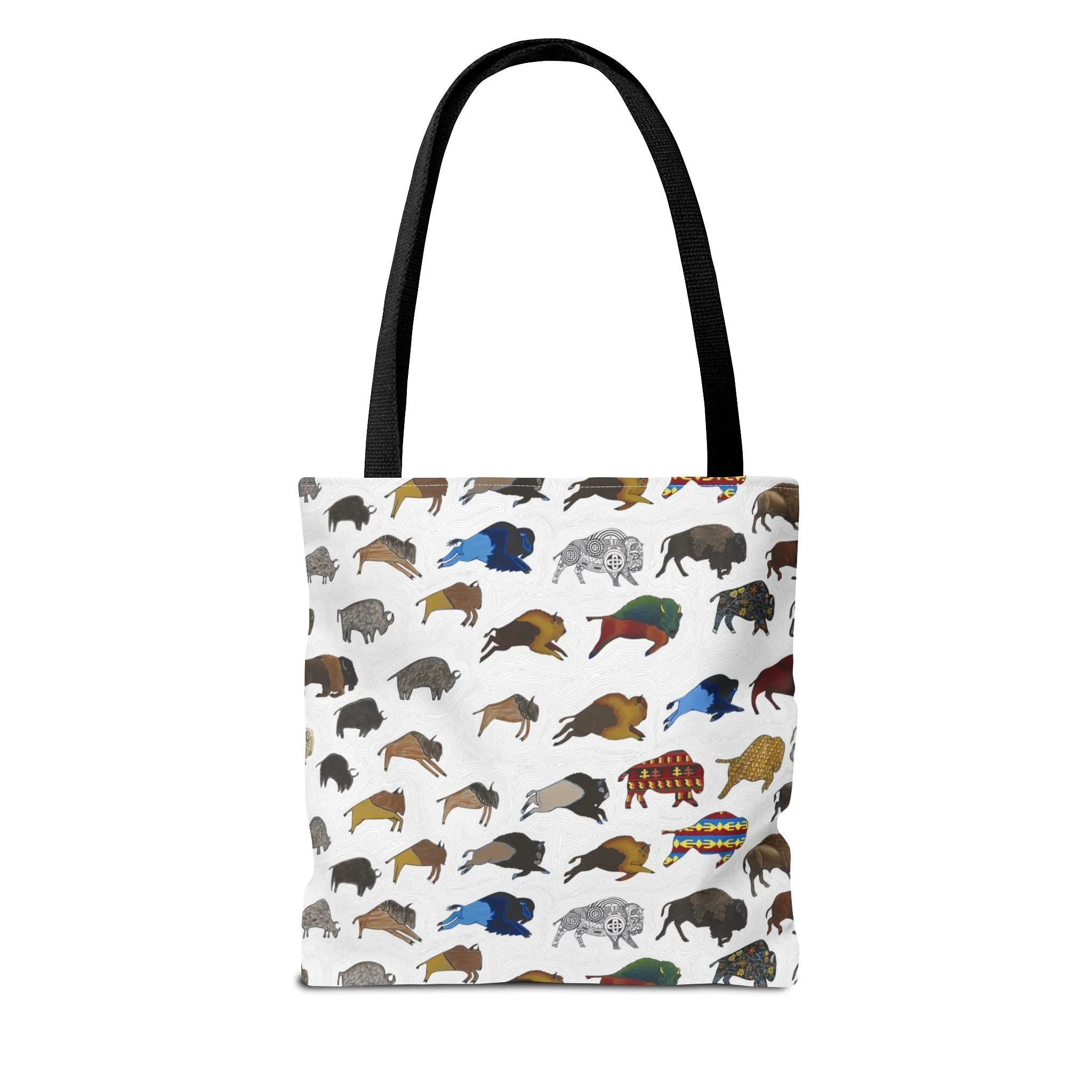 Tote Bag, Bison Transition, Buffalo, Native American