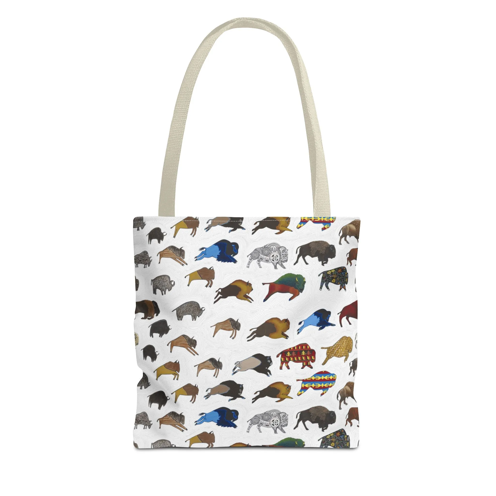 Tote Bag, Bison Transition, Buffalo, Native American