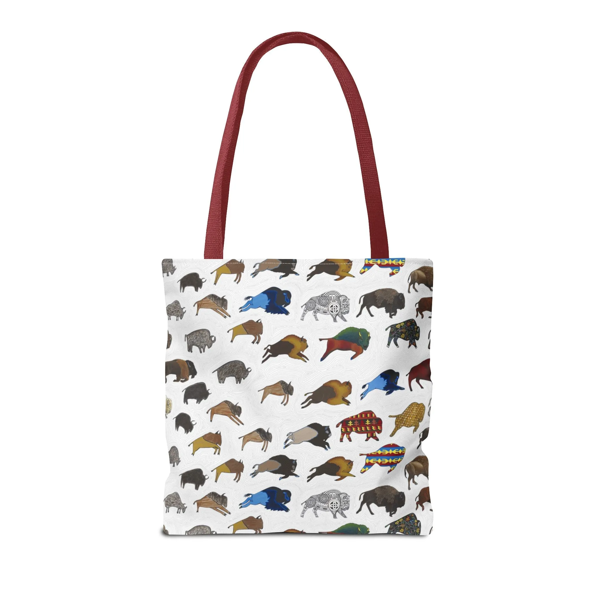 Tote Bag, Bison Transition, Buffalo, Native American