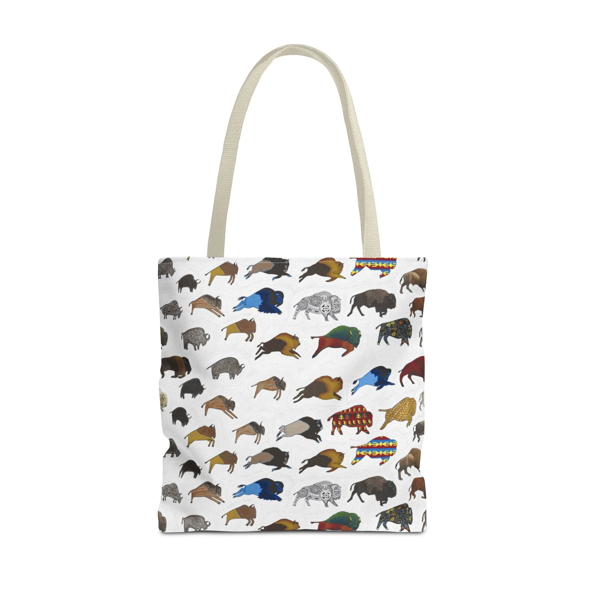 Tote Bag, Bison Transition, Buffalo, Native American