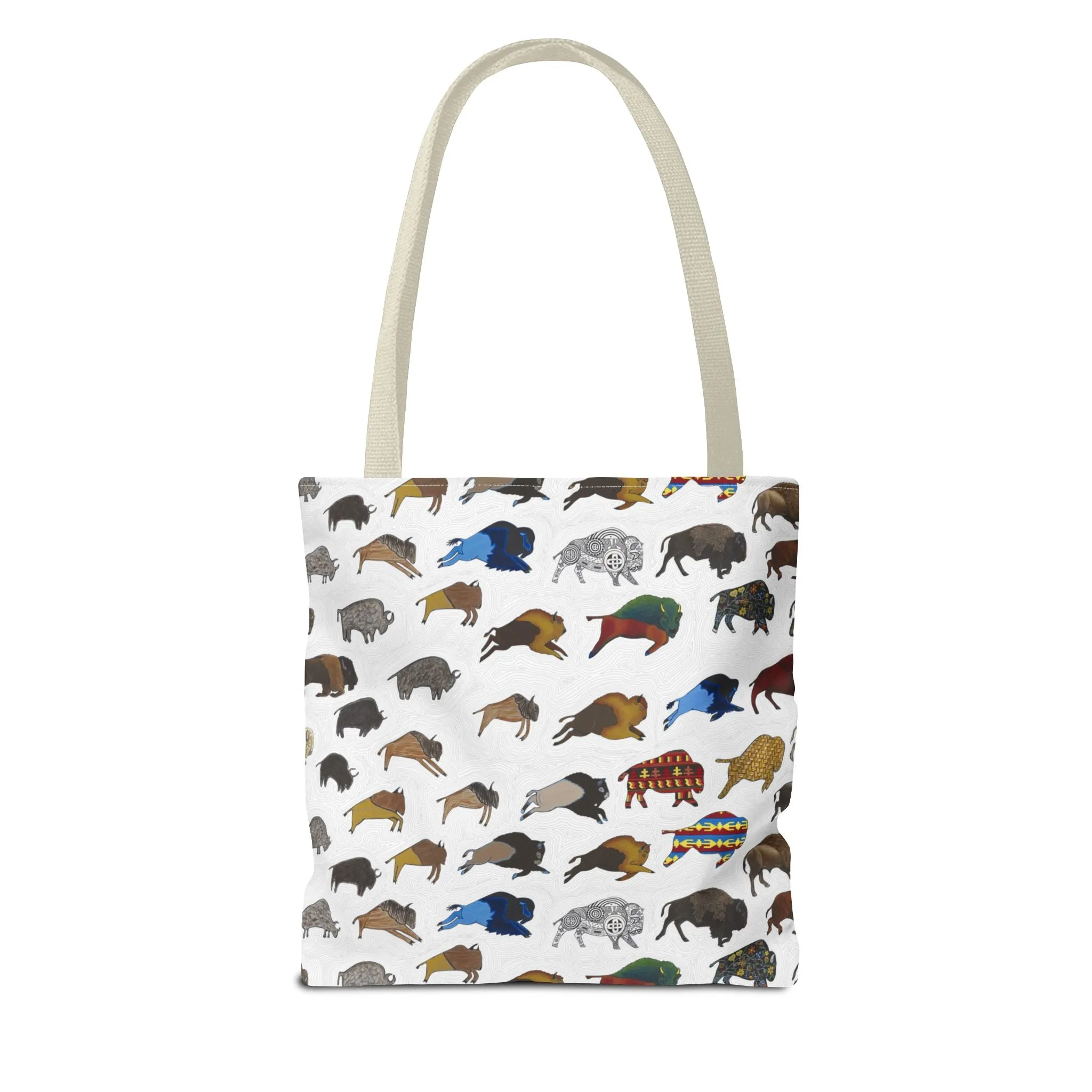Tote Bag, Bison Transition, Buffalo, Native American