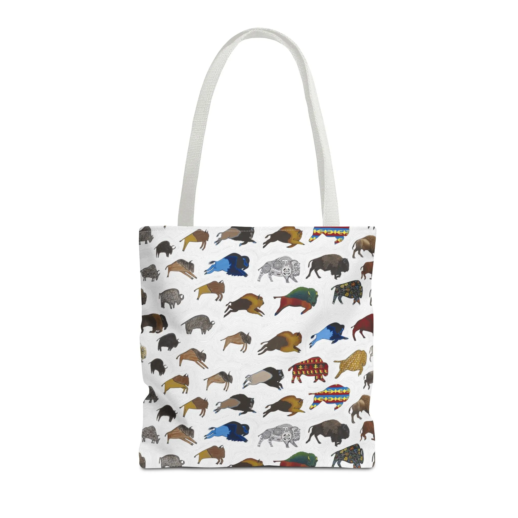 Tote Bag, Bison Transition, Buffalo, Native American