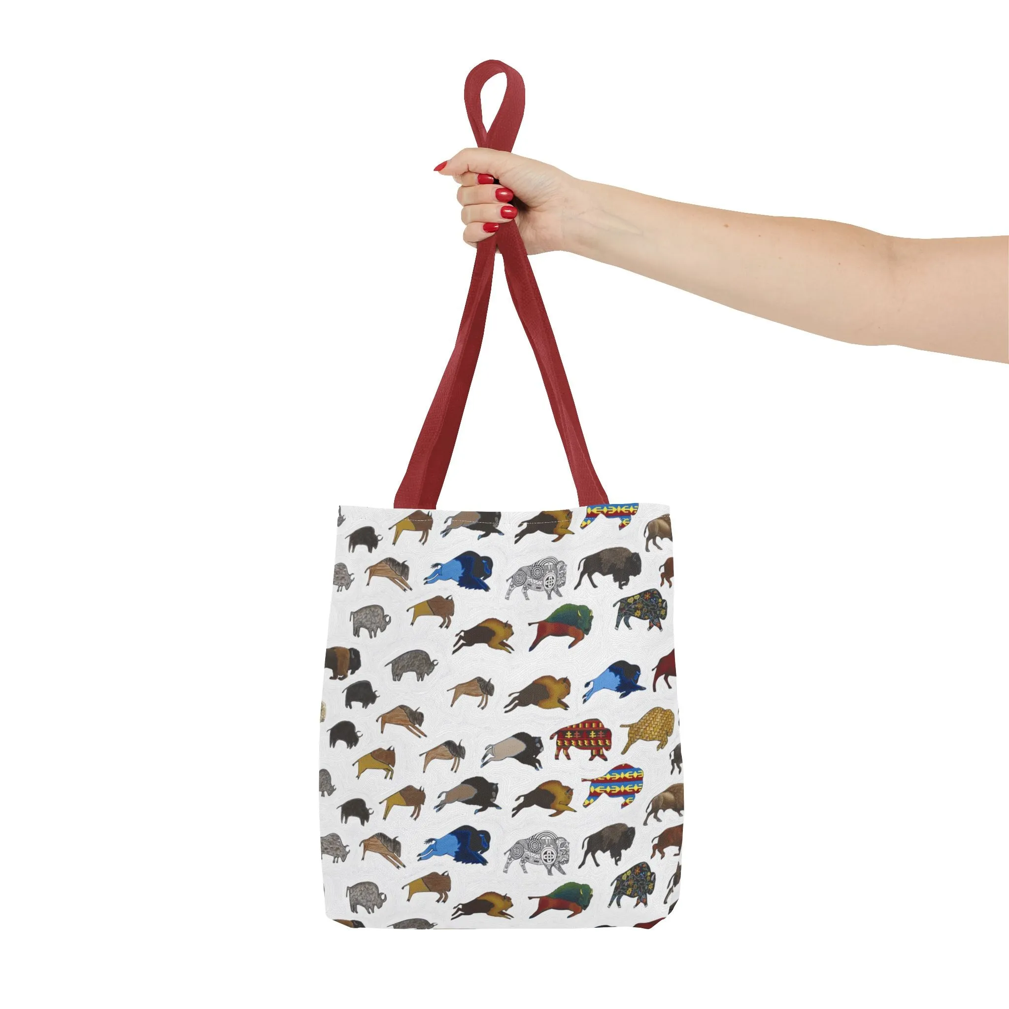 Tote Bag, Bison Transition, Buffalo, Native American