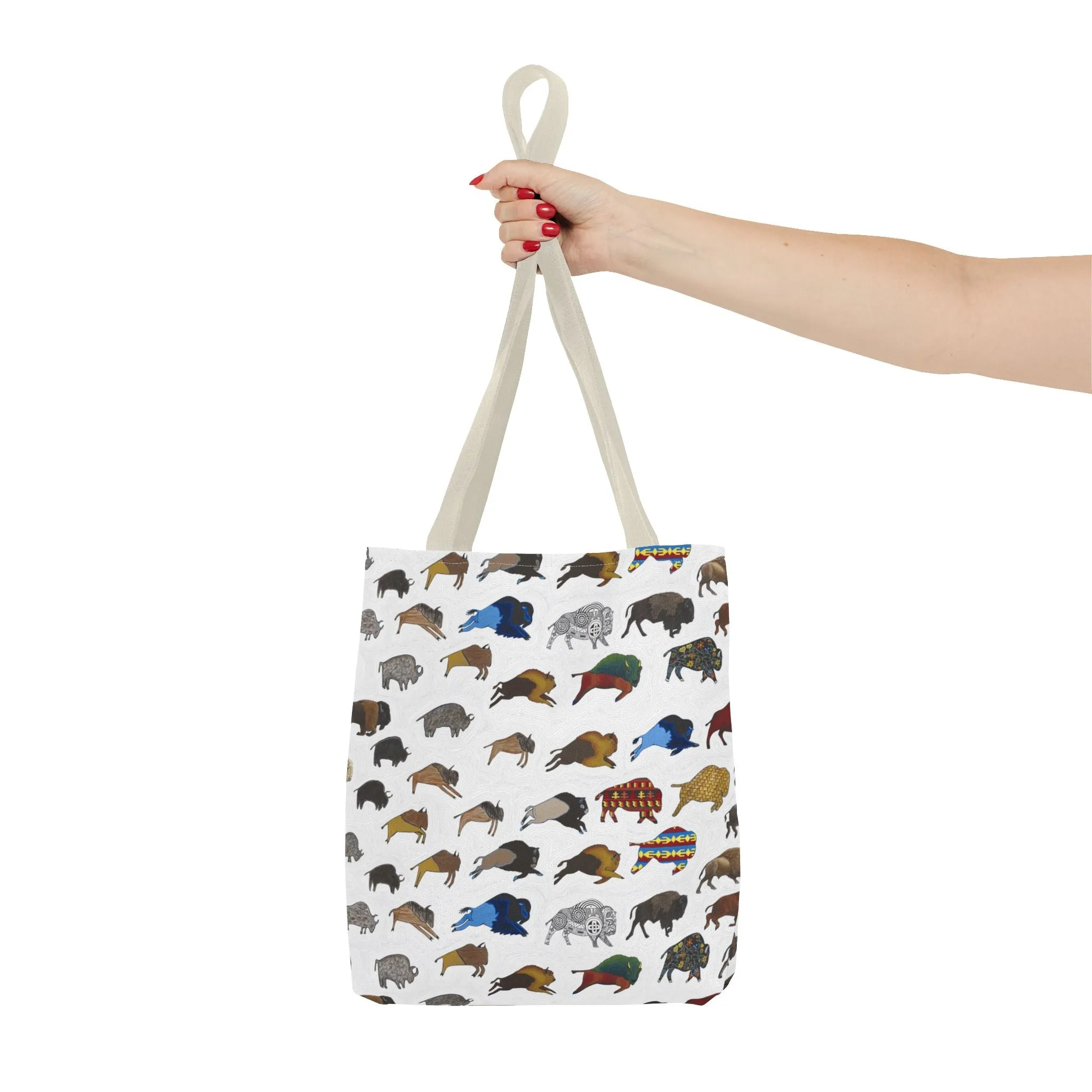 Tote Bag, Bison Transition, Buffalo, Native American