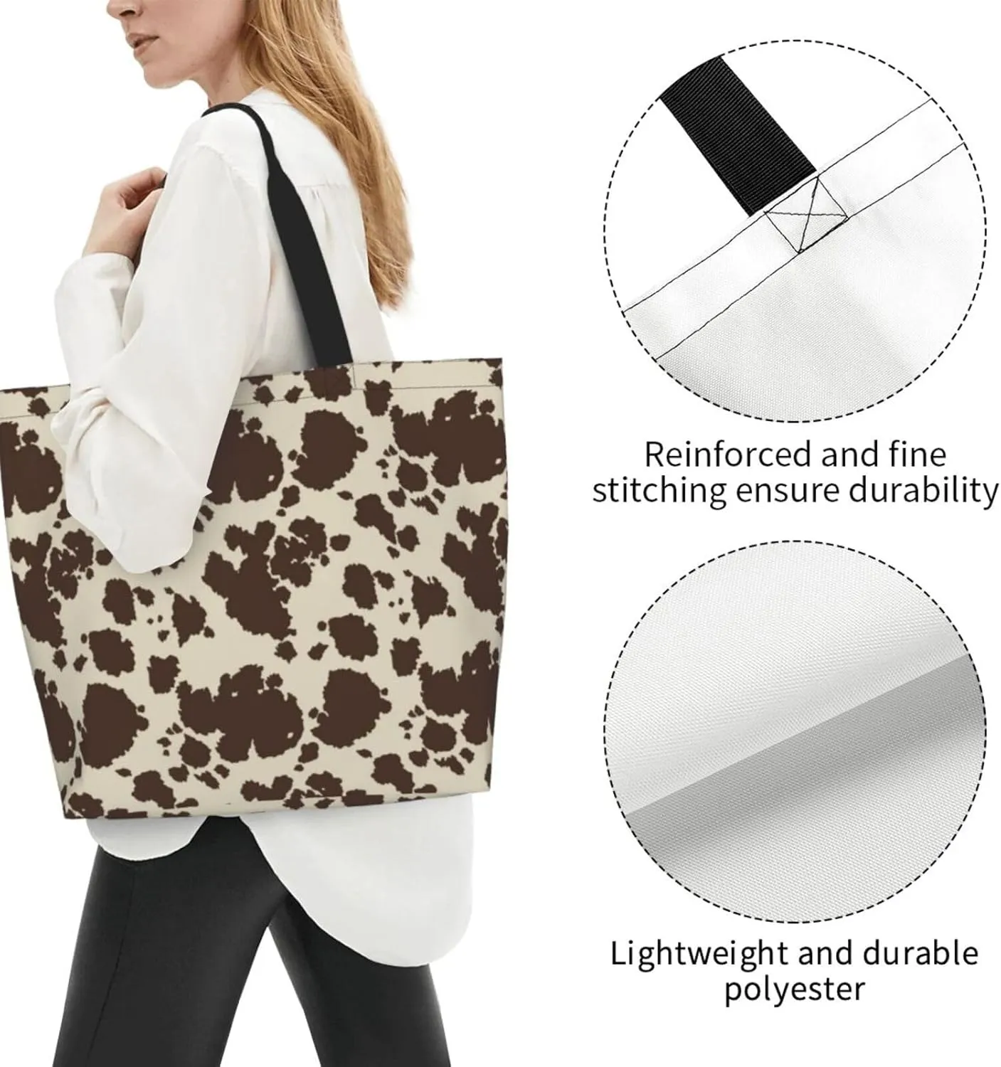 Tote Bag for Women,Large Beach Bag Reusable Grocery Bags Casual Shoulder Bag Handbags for Shopping Travel Work