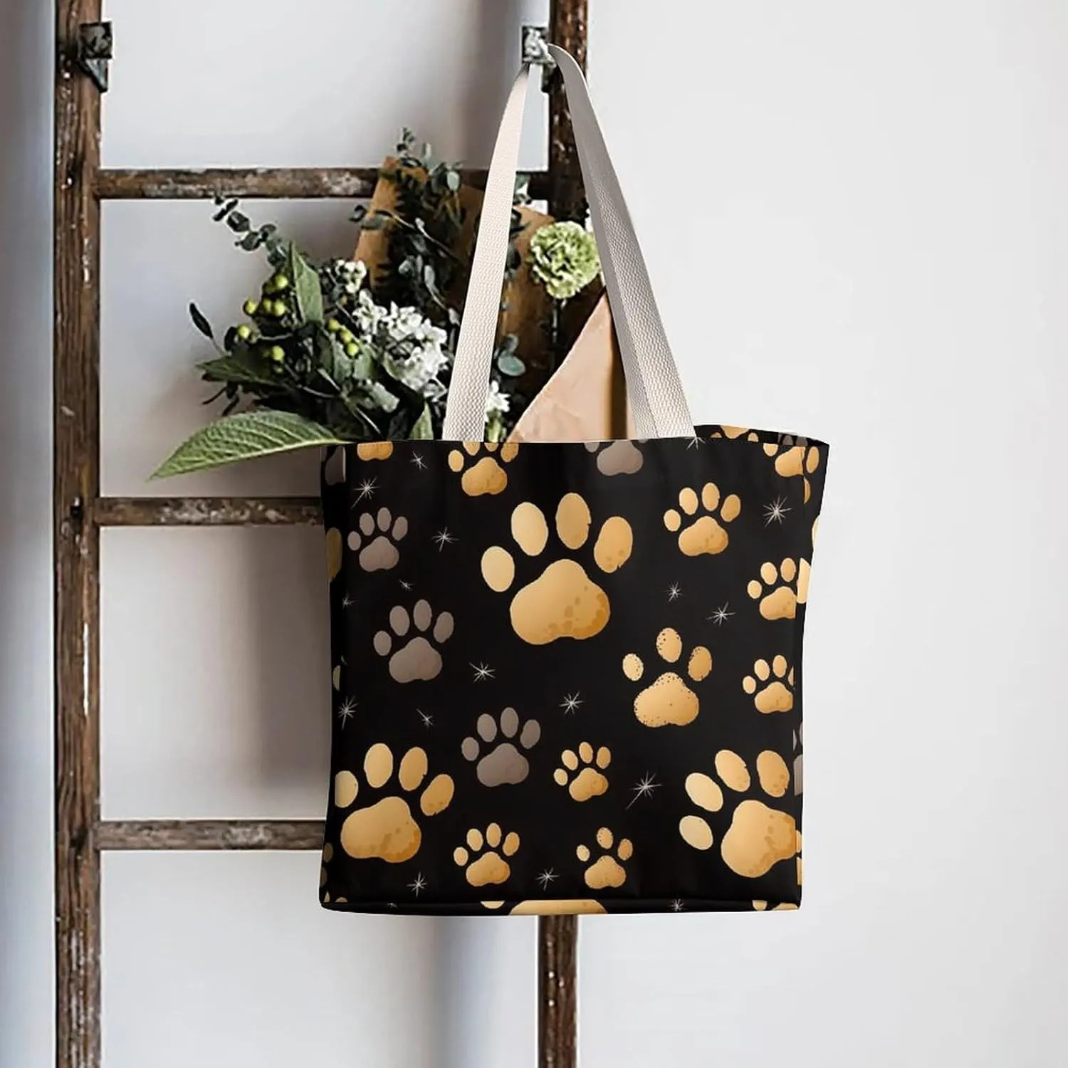 Tote Bag Laptop Handbag Farm Sunflower Grocery Bag Canvas Shoulder Bag Crossbody Bag for Travel