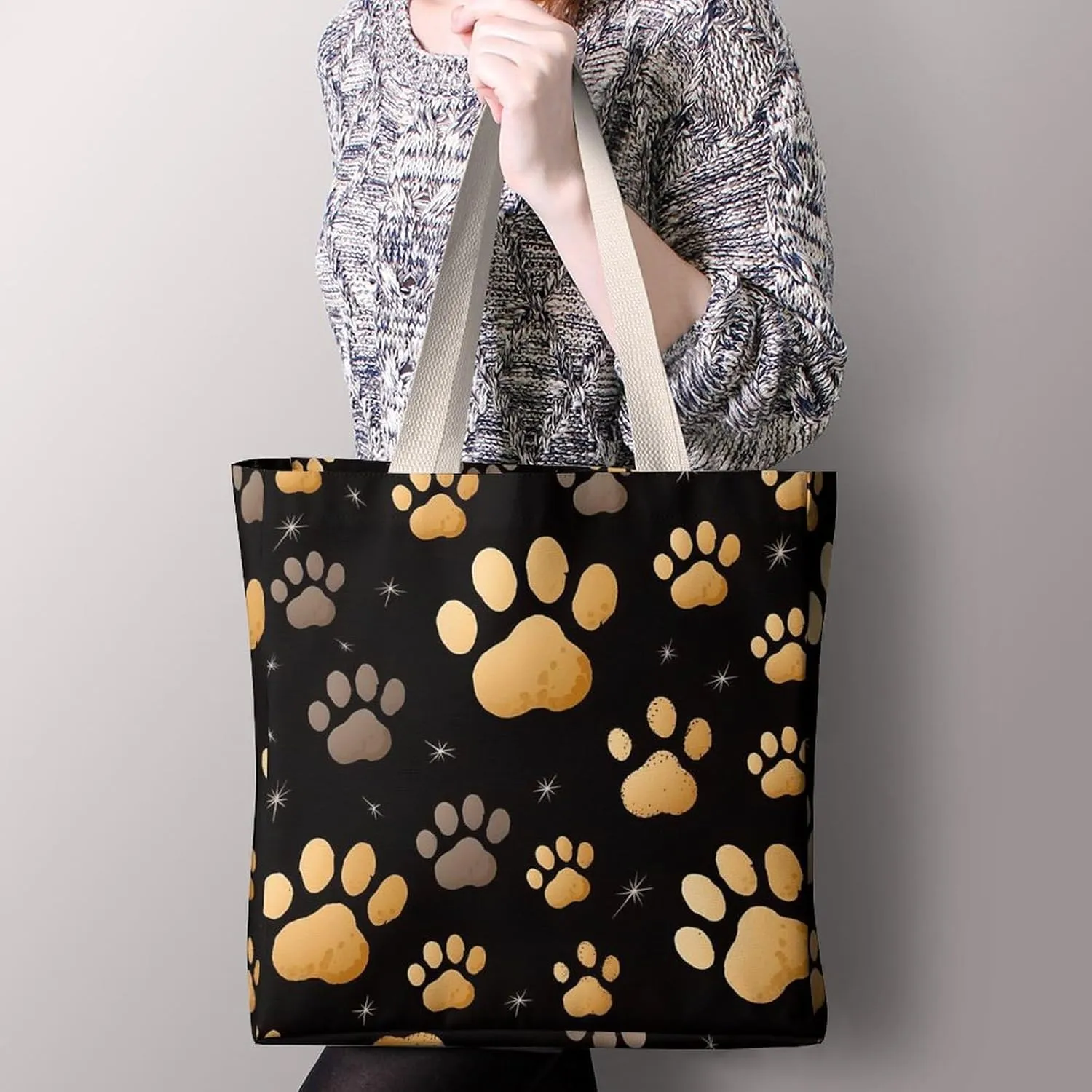 Tote Bag Laptop Handbag Farm Sunflower Grocery Bag Canvas Shoulder Bag Crossbody Bag for Travel