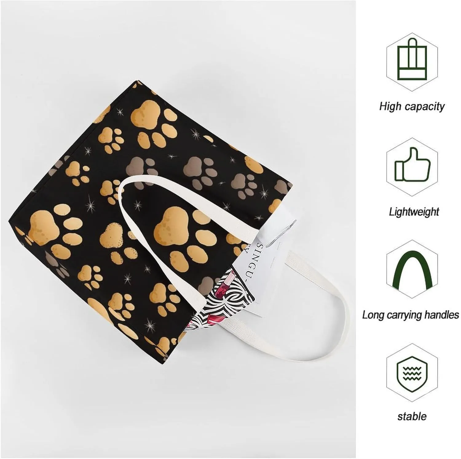 Tote Bag Laptop Handbag Farm Sunflower Grocery Bag Canvas Shoulder Bag Crossbody Bag for Travel