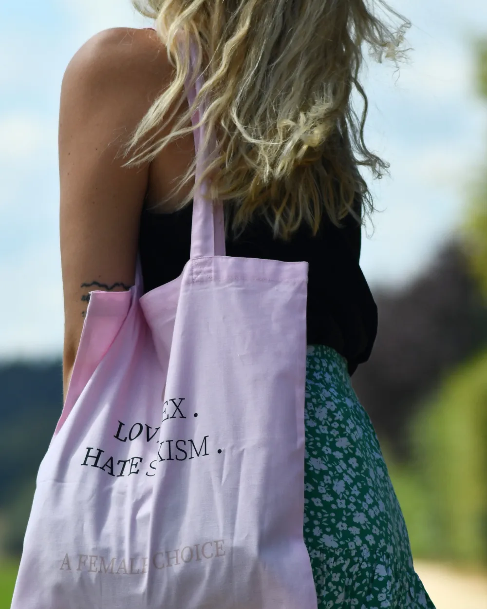 Tote Bag "Hate sexism"