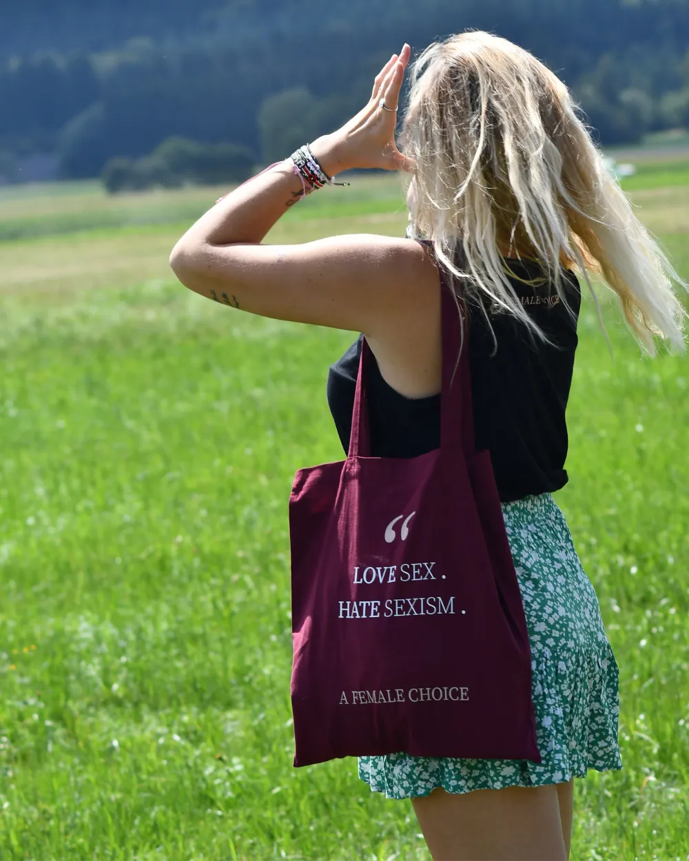 Tote Bag "Hate sexism"