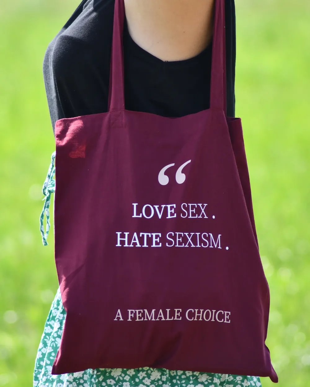 Tote Bag "Hate sexism"