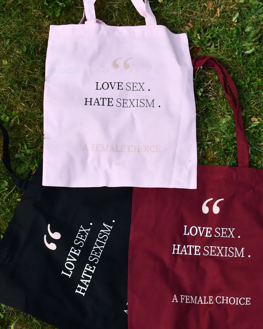 Tote Bag "Hate sexism"