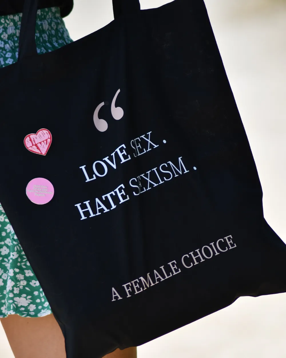 Tote Bag "Hate sexism"