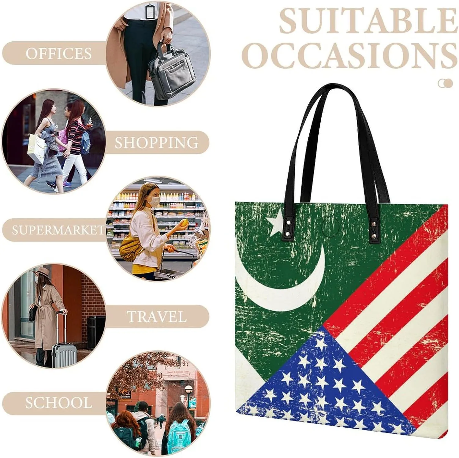 Tote Bag Women's Casual Shoulder Handbag