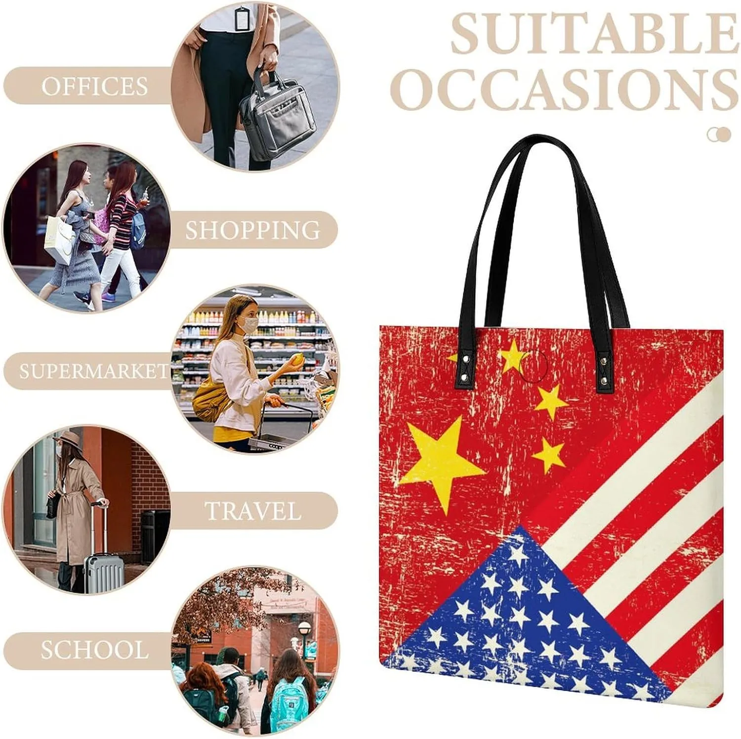 Tote Bag Women's Casual Shoulder Handbag