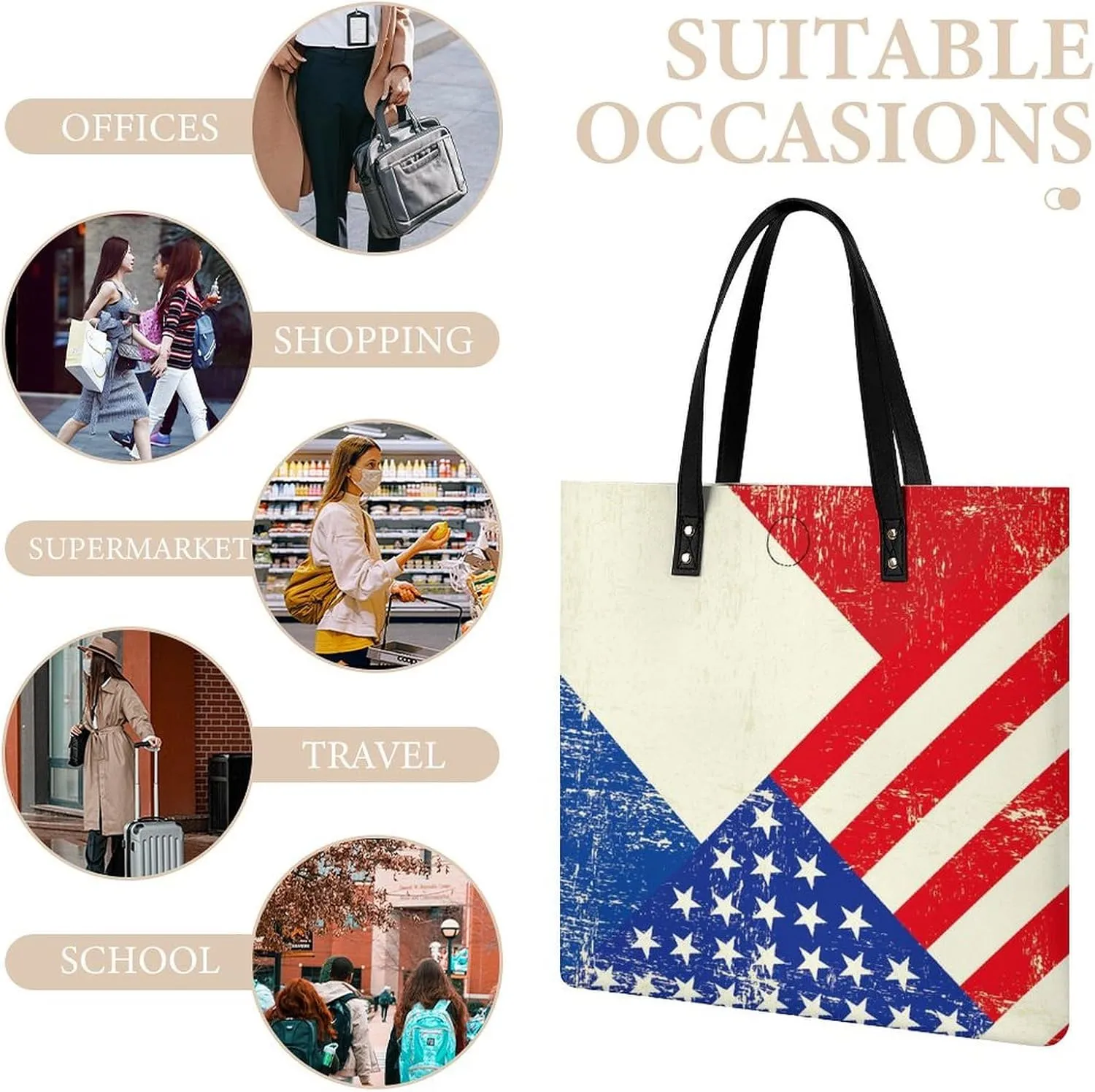 Tote Bag Women's Casual Shoulder Handbag