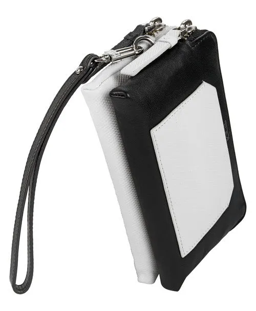 TUMI Prism Double Zip Leather Phone Case
