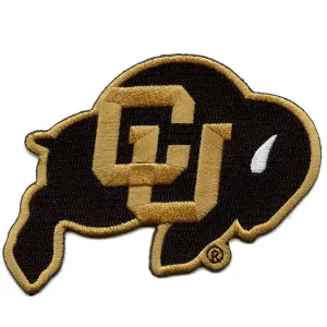 University Of Colorado Patch Medium Bison Logo Embroidered Iron On