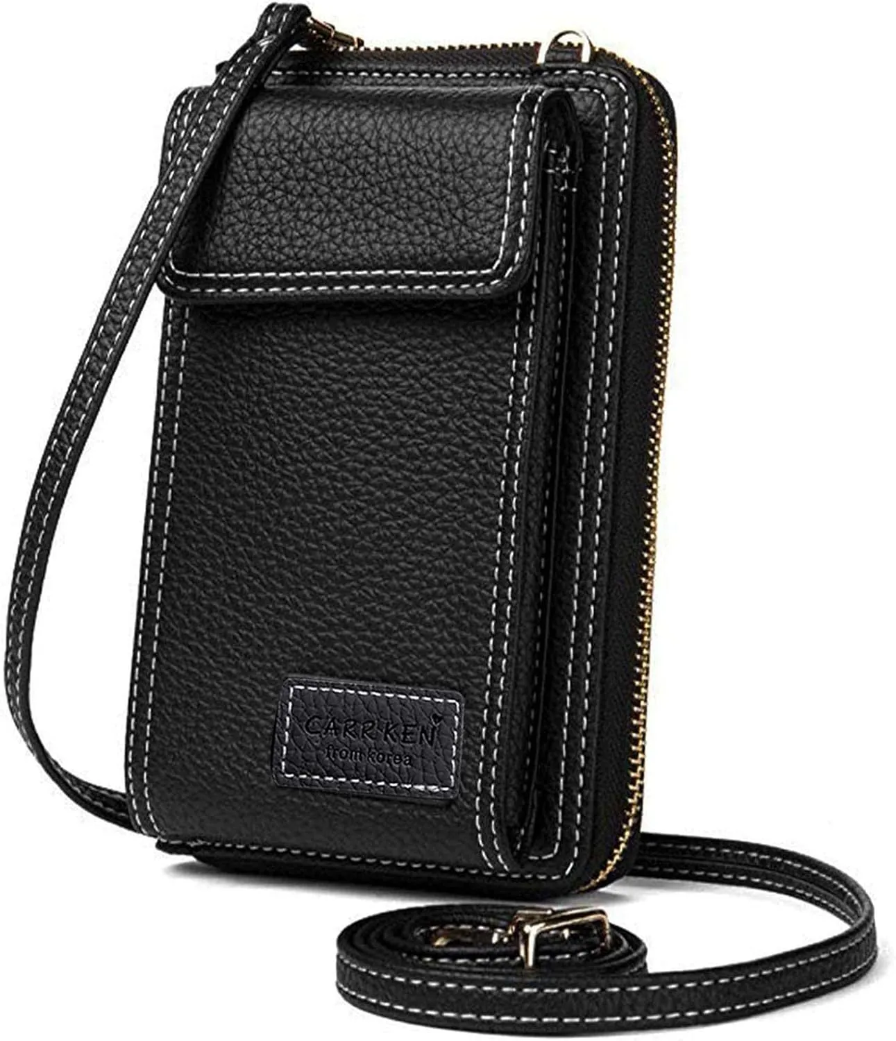 Valentoria Womens Crossbody Bag Cell phone Wallet Small Shoulder Purse Leather Card Handbag