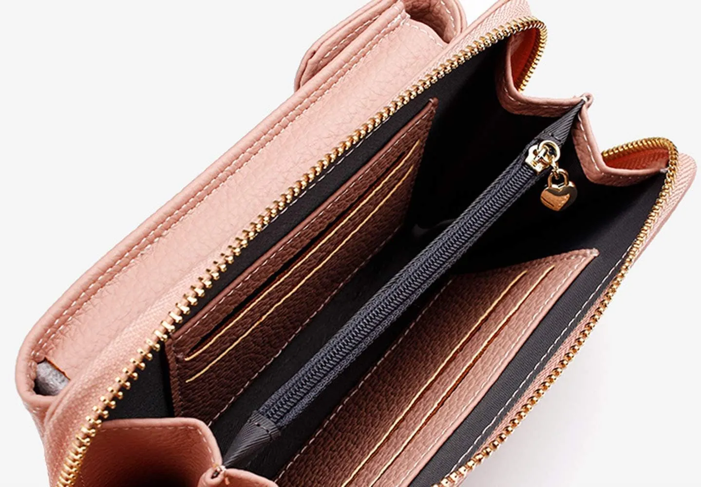 Valentoria Womens Crossbody Bag Cell phone Wallet Small Shoulder Purse Leather Card Handbag