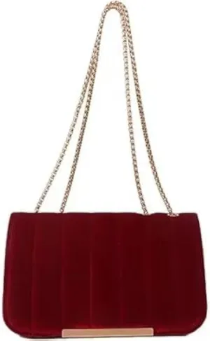 Velvet Evening Bag for Women Satin Fabric Shoulder Clutch Bag | Clutch Purse For Women | Handbags for Women