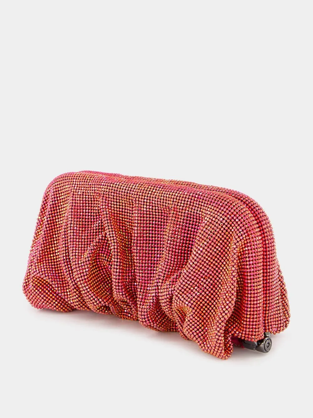 Venus La Grande Red Crystal Clutch