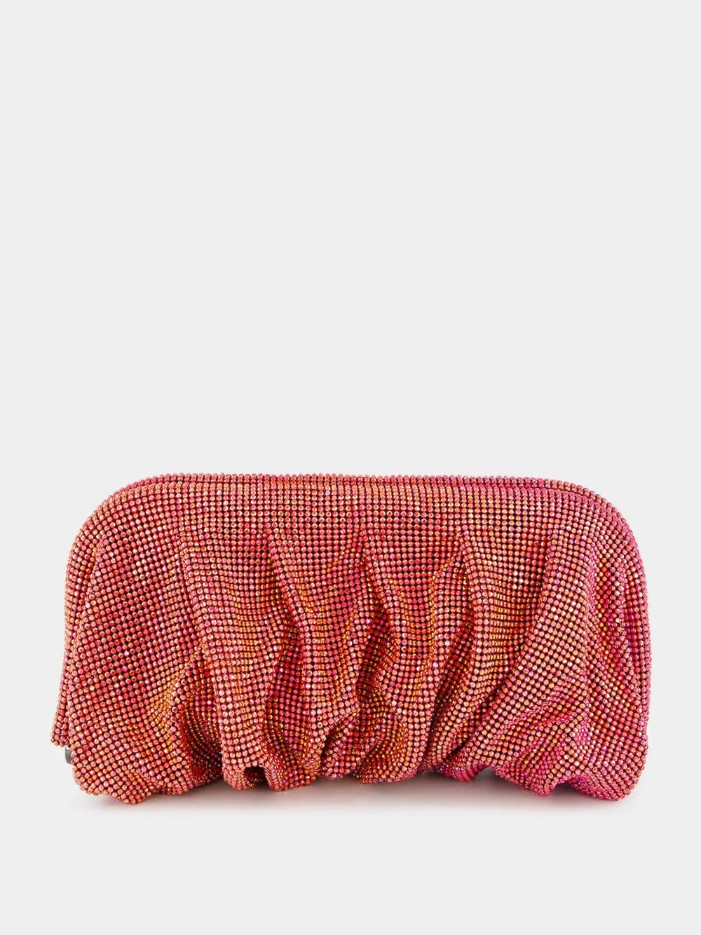 Venus La Grande Red Crystal Clutch