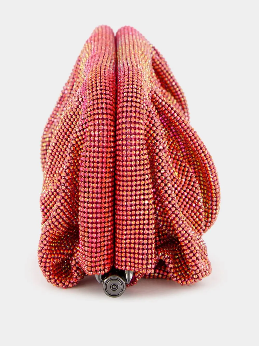 Venus La Grande Red Crystal Clutch